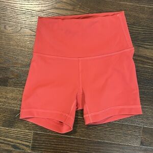 Lululemon Wunder Under 4” biker shorts
